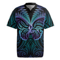 Suicide Prevention New Zealand Rugby Jersey Aotearoa Maori Butterfly Mix Silver Fern - Aussie Hoodie
