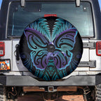 Suicide Prevention New Zealand Spare Tire Cover Aotearoa Maori Butterfly Mix Silver Fern - Aussie Hoodie