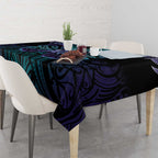 Suicide Prevention New Zealand Tablecloth Aotearoa Maori Butterfly Mix Silver Fern - Aussie Hoodie