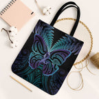 Suicide Prevention New Zealand Tote Bag Aotearoa Maori Butterfly Mix Silver Fern - Aussie Hoodie