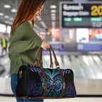 Suicide Prevention New Zealand Travel Bag Aotearoa Maori Butterfly Mix Silver Fern - Aussie Hoodie