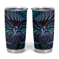 Suicide Prevention New Zealand Tumbler Cup Aotearoa Maori Butterfly Mix Silver Fern - Aussie Hoodie
