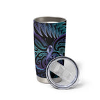 Suicide Prevention New Zealand Tumbler Cup Aotearoa Maori Butterfly Mix Silver Fern - Aussie Hoodie