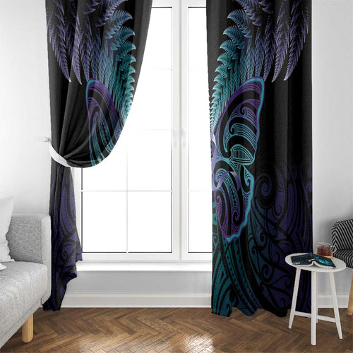 Suicide Prevention New Zealand Window Curtain Aotearoa Maori Butterfly Mix Silver Fern - Aussie Hoodie