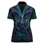 Suicide Prevention New Zealand Women Polo Shirt Aotearoa Maori Butterfly Mix Silver Fern - Aussie Hoodie