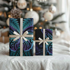 Suicide Prevention New Zealand Wrapping Paper Aotearoa Maori Butterfly Mix Silver Fern - Aussie Hoodie
