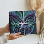 Suicide Prevention New Zealand Wrapping Paper Aotearoa Maori Butterfly Mix Silver Fern - Aussie Hoodie