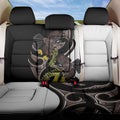 New Zealand Valentines Day Back Car Seat Cover Piwakawaka Lovers Maori Koru Tattoo - Aussie Hoodie