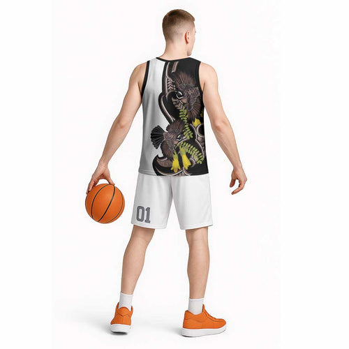 New Zealand Valentines Day Basketball Jersey Piwakawaka Lovers Maori Koru Tattoo - Aussie Hoodie