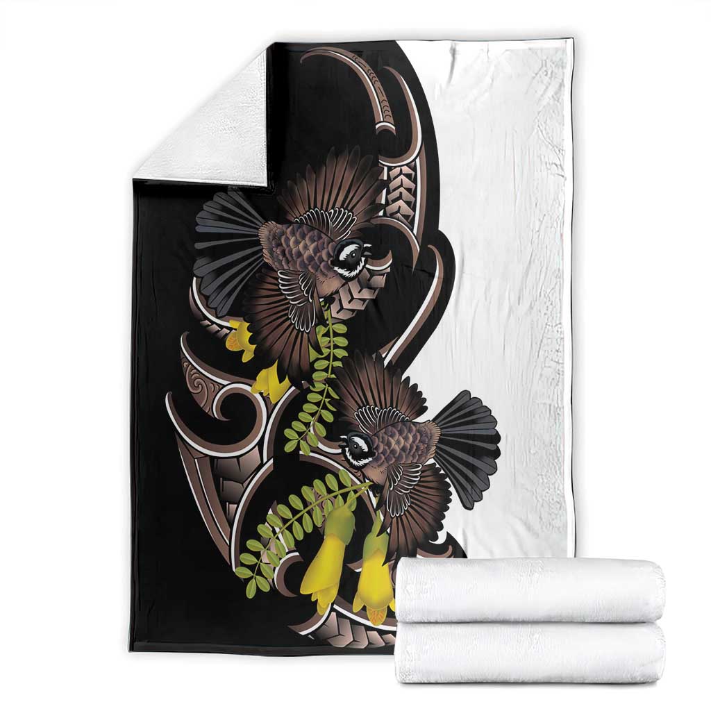 New Zealand Valentines Day Blanket Piwakawaka Lovers Maori Koru Tattoo - Aussie Hoodie