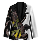 New Zealand Valentines Day Blazer Piwakawaka Lovers Maori Koru Tattoo - Aussie Hoodie