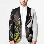 New Zealand Valentines Day Blazer Piwakawaka Lovers Maori Koru Tattoo - Aussie Hoodie