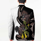 New Zealand Valentines Day Blazer Piwakawaka Lovers Maori Koru Tattoo - Aussie Hoodie