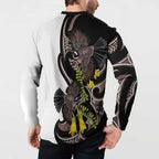 New Zealand Valentines Day Button Sweatshirt Piwakawaka Lovers Maori Koru Tattoo - Aussie Hoodie