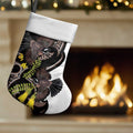 New Zealand Valentines Day Christmas Stocking Piwakawaka Lovers Maori Koru Tattoo - Aussie Hoodie