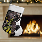 New Zealand Valentines Day Christmas Stocking Piwakawaka Lovers Maori Koru Tattoo - Aussie Hoodie