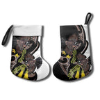 New Zealand Valentines Day Christmas Stocking Piwakawaka Lovers Maori Koru Tattoo - Aussie Hoodie