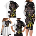 New Zealand Valentines Day Family Matching Long Sleeve Bodycon Dress and Hawaiian Shirt Piwakawaka Lovers Maori Koru Tattoo - Aussie Hoodie