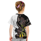 New Zealand Valentines Day Kid T Shirt Piwakawaka Lovers Maori Koru Tattoo - Aussie Hoodie