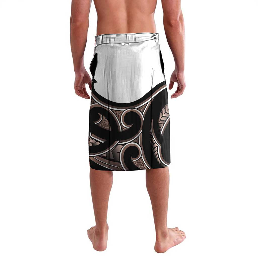 New Zealand Valentines Day Lavalava Piwakawaka Lovers Maori Koru Tattoo - Aussie Hoodie