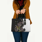 New Zealand Valentines Day Leather Bag Piwakawaka Lovers Maori Koru Tattoo - Aussie Hoodie