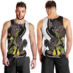New Zealand Valentines Day Men Tank Top Piwakawaka Lovers Maori Koru Tattoo - Aussie Hoodie