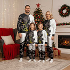 New Zealand Valentines Day Christmas Pajama Set Piwakawaka Lovers Maori Koru Tattoo - Aussie Hoodie
