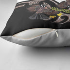 New Zealand Valentines Day Pillow Cover Piwakawaka Lovers Maori Koru Tattoo - Aussie Hoodie