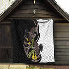 New Zealand Valentines Day Quilt Piwakawaka Lovers Maori Koru Tattoo - Aussie Hoodie