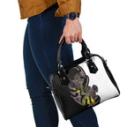 New Zealand Valentines Day Shoulder Handbag Piwakawaka Lovers Maori Koru Tattoo - Aussie Hoodie