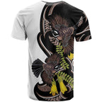 New Zealand Valentines Day T Shirt Piwakawaka Lovers Maori Koru Tattoo - Aussie Hoodie