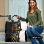 New Zealand Valentines Day Travel Bag Piwakawaka Lovers Maori Koru Tattoo - Aussie Hoodie