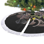 New Zealand Valentines Day Tree Skirt Piwakawaka Lovers Maori Koru Tattoo - Aussie Hoodie