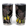 New Zealand Valentines Day Tumbler Cup Piwakawaka Lovers Maori Koru Tattoo - Aussie Hoodie