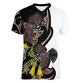 New Zealand Valentines Day Women V-Neck T-Shirt Piwakawaka Lovers Maori Koru Tattoo - Aussie Hoodie