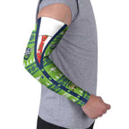 Raiders Rugby Christmas Arm Sleeves Merry Xmas Canberra Cardigan Style - Aussie Hoodie