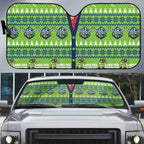 Raiders Rugby Christmas Auto Sun Shade Merry Xmas Canberra Cardigan Style - Aussie Hoodie