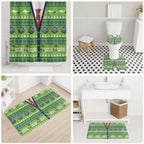 Raiders Rugby Christmas Bathroom Set Merry Xmas Canberra Cardigan Style - Aussie Hoodie