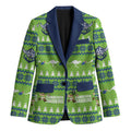 Raiders Rugby Christmas Blazer Merry Xmas Canberra Cardigan Style - Aussie Hoodie