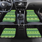 Raiders Rugby Christmas Car Mats Merry Xmas Canberra Cardigan Style - Aussie Hoodie