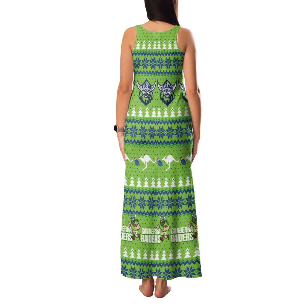 Raiders Rugby Christmas Family Matching Tank Maxi Dress and Hawaiian Shirt Merry Xmas Canberra Cardigan Style - Aussie Hoodie
