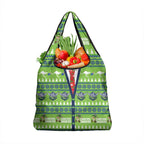Raiders Rugby Christmas Grocery Bag Merry Xmas Canberra Cardigan Style - Aussie Hoodie