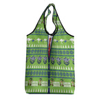 Raiders Rugby Christmas Grocery Bag Merry Xmas Canberra Cardigan Style - Aussie Hoodie