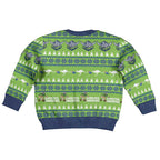 Raiders Rugby Christmas Kid Ugly Christmas Sweater Merry Xmas Canberra Cardigan Style - Aussie Hoodie