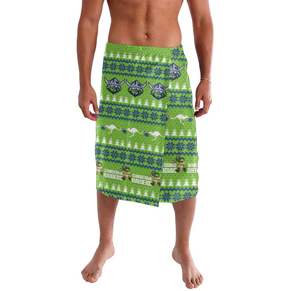 Raiders Rugby Christmas Lavalava Merry Xmas Canberra Cardigan Style - Aussie Hoodie