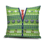 Raiders Rugby Christmas Pillow Cover Merry Xmas Canberra Cardigan Style - Aussie Hoodie