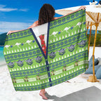 Raiders Rugby Christmas Sarong Merry Xmas Canberra Cardigan Style - Aussie Hoodie