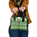 Raiders Rugby Christmas Shoulder Handbag Merry Xmas Canberra Cardigan Style - Aussie Hoodie
