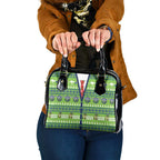Raiders Rugby Christmas Shoulder Handbag Merry Xmas Canberra Cardigan Style - Aussie Hoodie