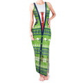 Raiders Rugby Christmas Tank Maxi Dress Merry Xmas Canberra Cardigan Style - Aussie Hoodie
